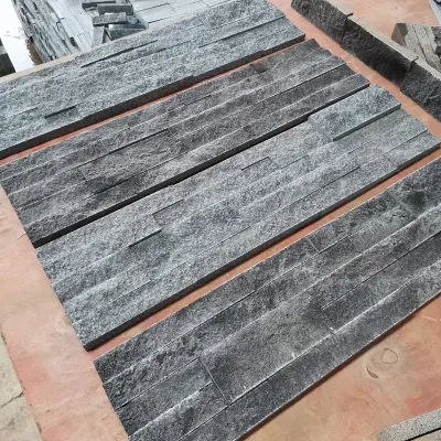 Hainan Nero/Grigio Basalto Bluestone Vulcanico/Lavica Coltura Pietra Spaccata/Levigata per Pannelli a Parete/Flagstone/Piastrelle/Cordini per Giardino/Villa Prezzo del Progetto