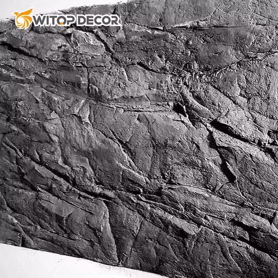 Pannelli murali decorativi in ​​finta pietra impiallacciata Pietra da coltura in PU Made in China Pietra da parete in PU